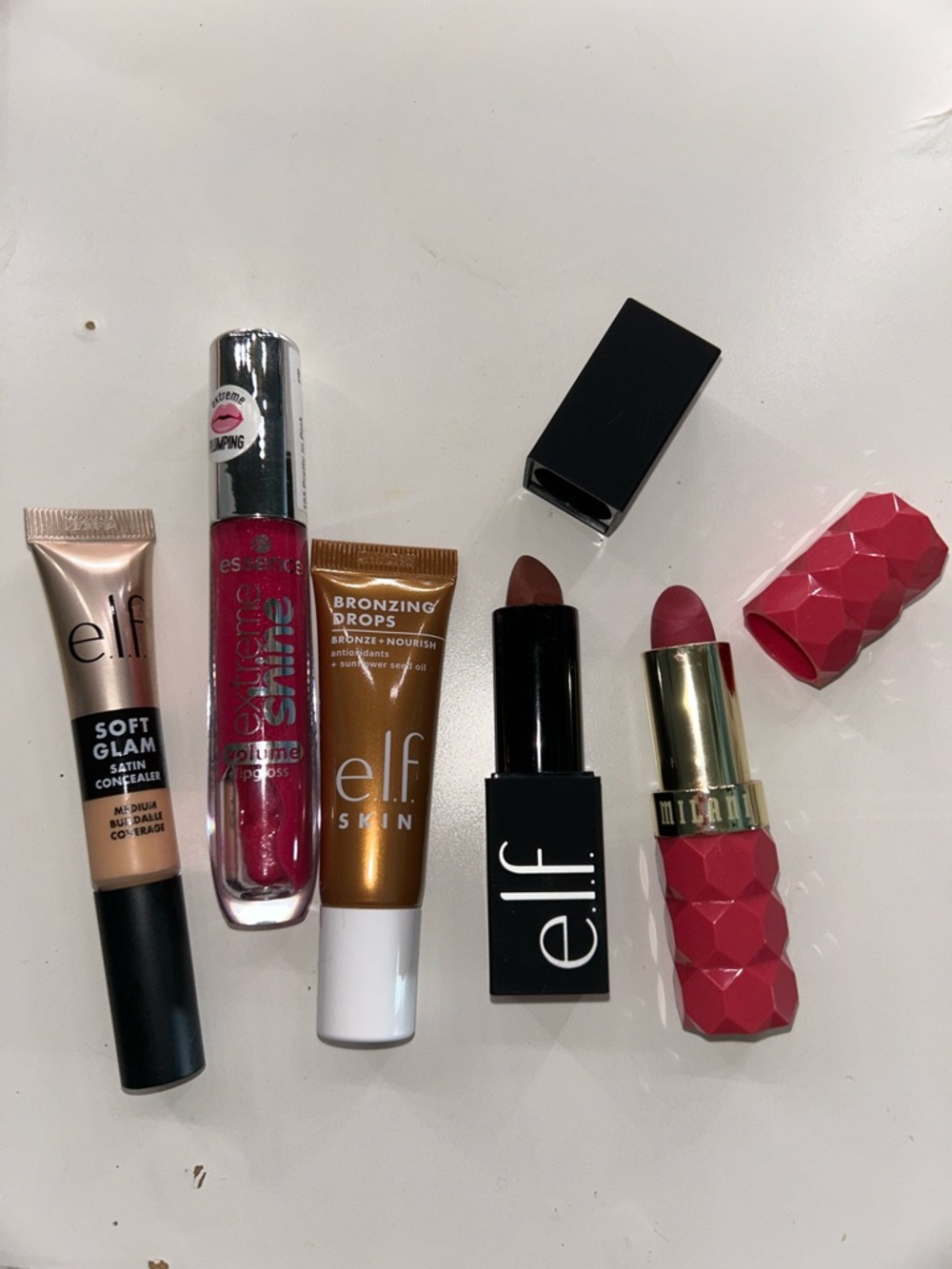 ELF Lipstick, Bronzer, and Concealer bundle